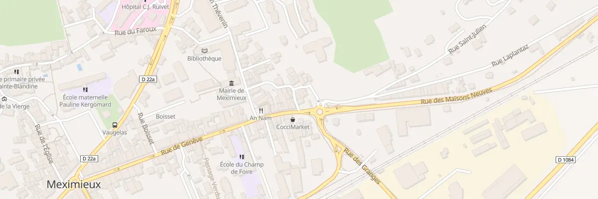 Plan du 27 Rue Constantin à Meximieux