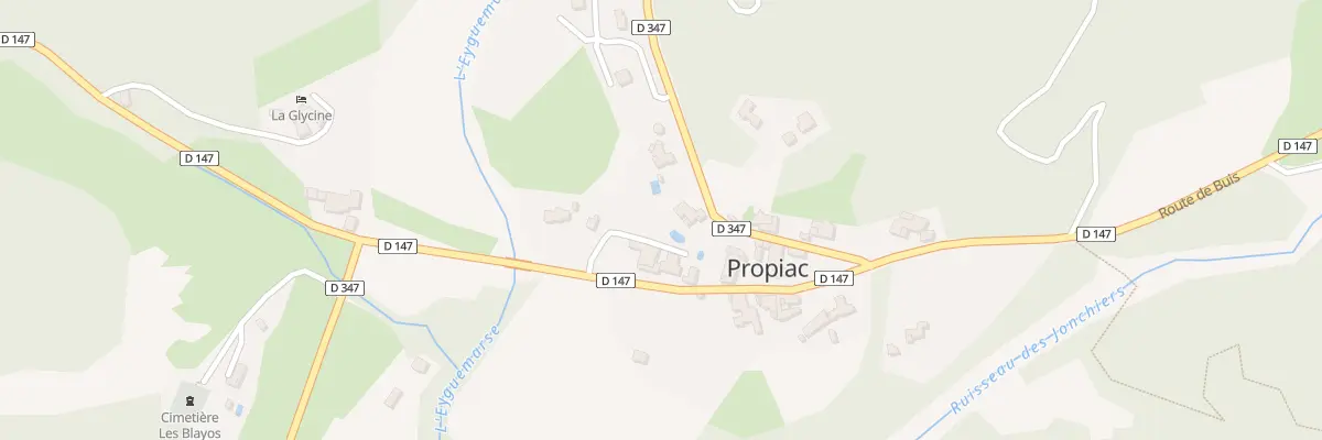 Plan du 5043 Creux de Rigaud Saint Jose à Propiac