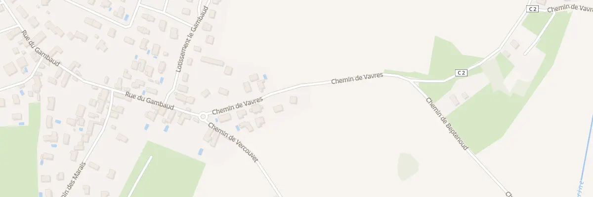 Plan du 12 Che de Vavres à Tignieu-Jameyzieu