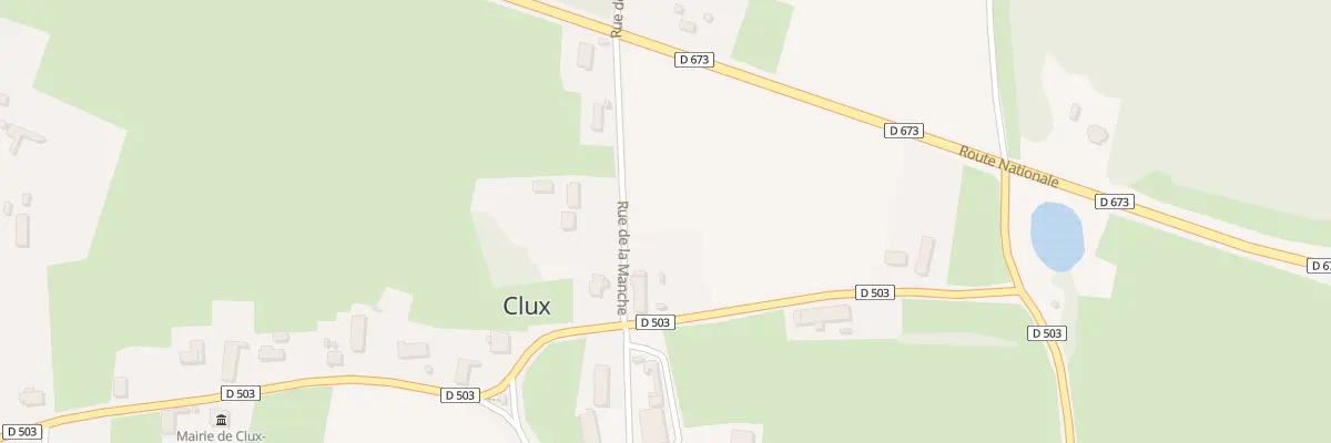 Plan du 79 Voie Romaine à Clux-Villeneuve