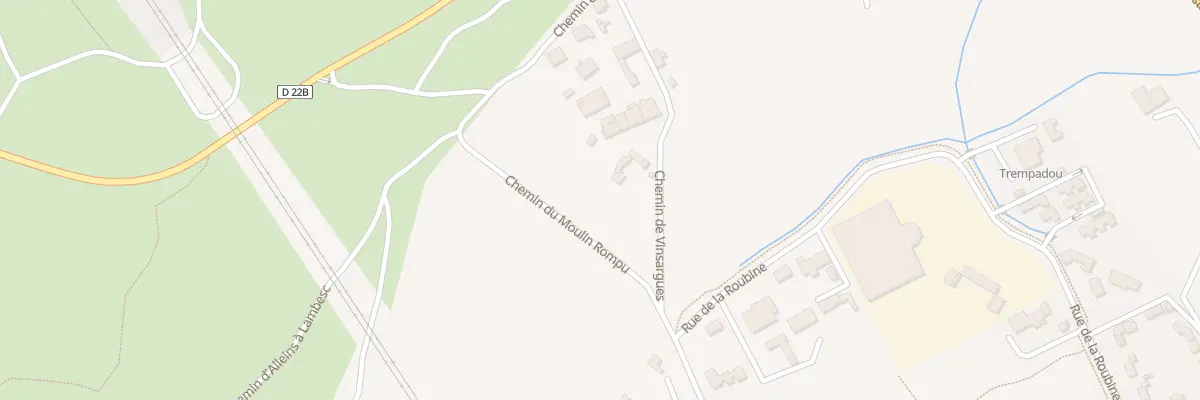 Plan du 9001 Lot Les Hts de Cazan à Vernègues