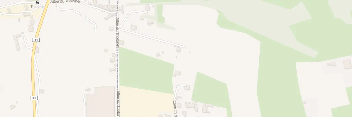 Plan du 5014 Tholonet à Gignac-la-Nerthe