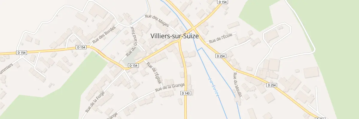 Plan du 2 Rue de la Rochotte à Villiers-sur-Suize