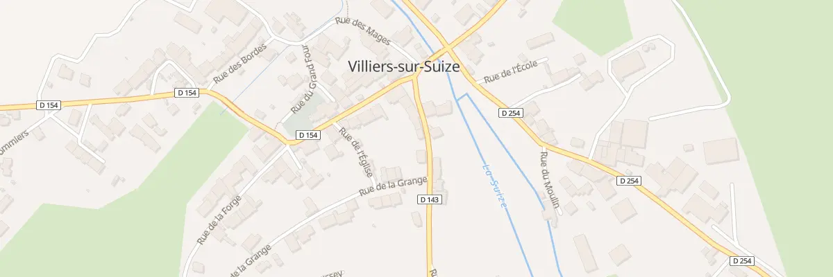 Plan du 4 Rue de la Rochotte à Villiers-sur-Suize