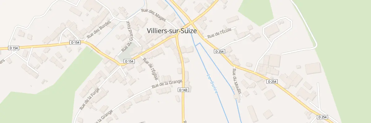 Plan du 3 Rue de la Rochotte à Villiers-sur-Suize