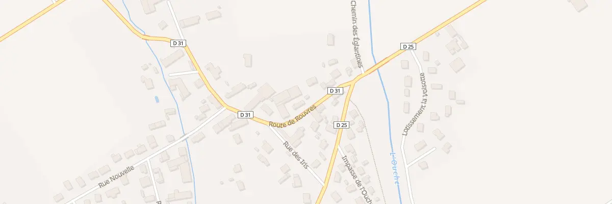 Plan du 10 Rte de Rouvres à Varanges