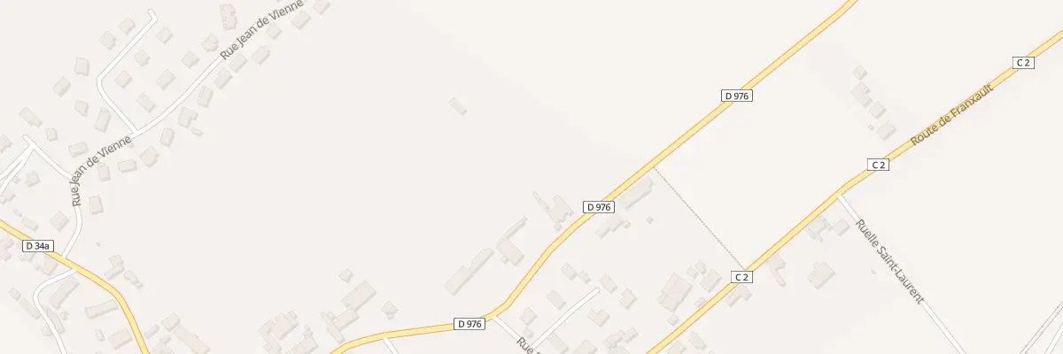 Plan du 29 Rte de St Jean de Losne à Pagny-le-Château