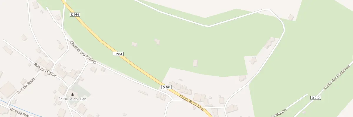 Plan du 7 Rte Nationale à Liny-devant-Dun