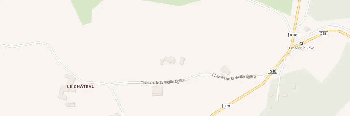 Plan du 210 Chem de la Vieille Eglise à Montagne