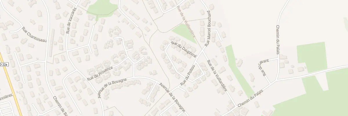 Plan du 7 Rue du Dauphine à Meximieux