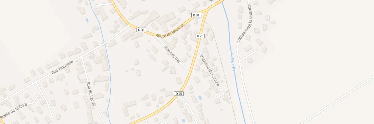 Plan du 2 Rue des Iris à Varanges