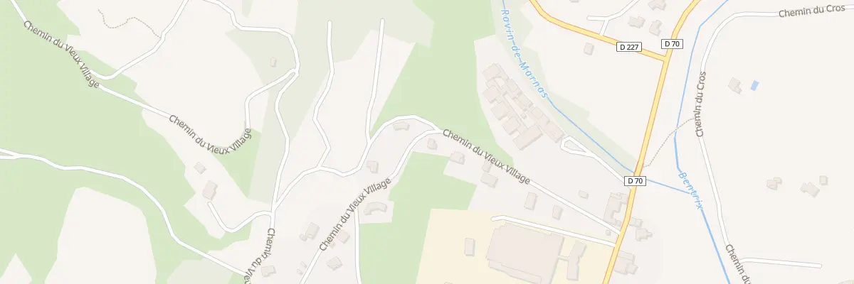 Plan du 5036A La Begude à Condorcet