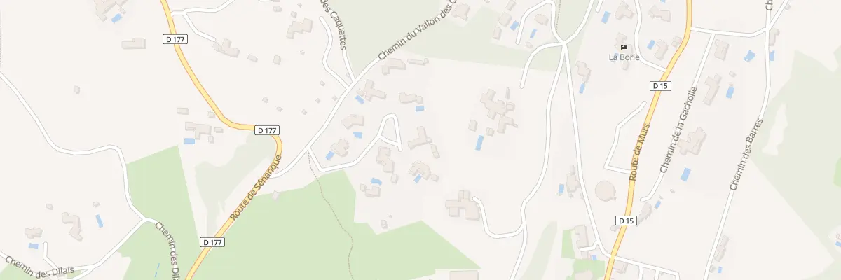 Plan du 9654F Le Vallon à Gordes