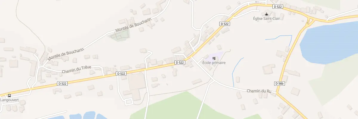 Plan du 448 Rte des Gantières à Meyrieu-les-Étangs