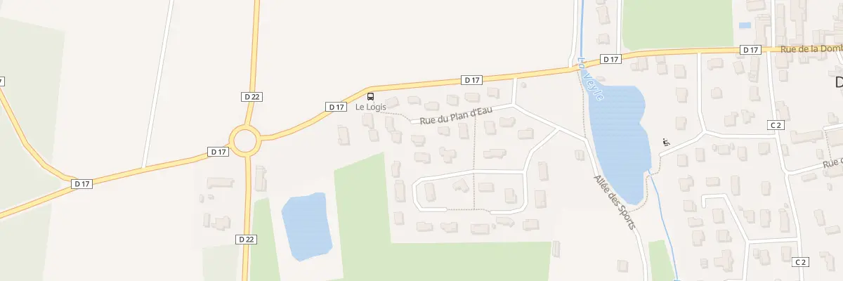 Plan du 9 Rue du Plan d’Eau à Dompierre-sur-Veyle