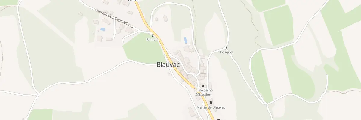 Plan du 116 Rue Centrale à Blauvac