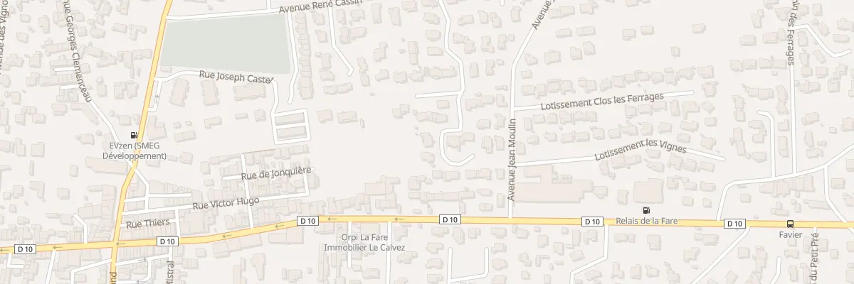 Plan du 19 Lot le Haut Village à La Fare-les-Oliviers