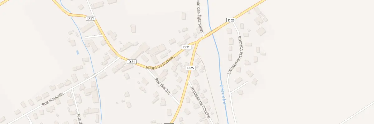 Plan du 29 Rte de Genlis à Varanges