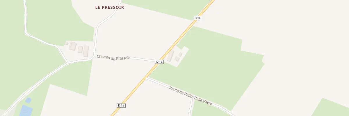 Plan du 2500 Rte de Saint Amour à Foissiat