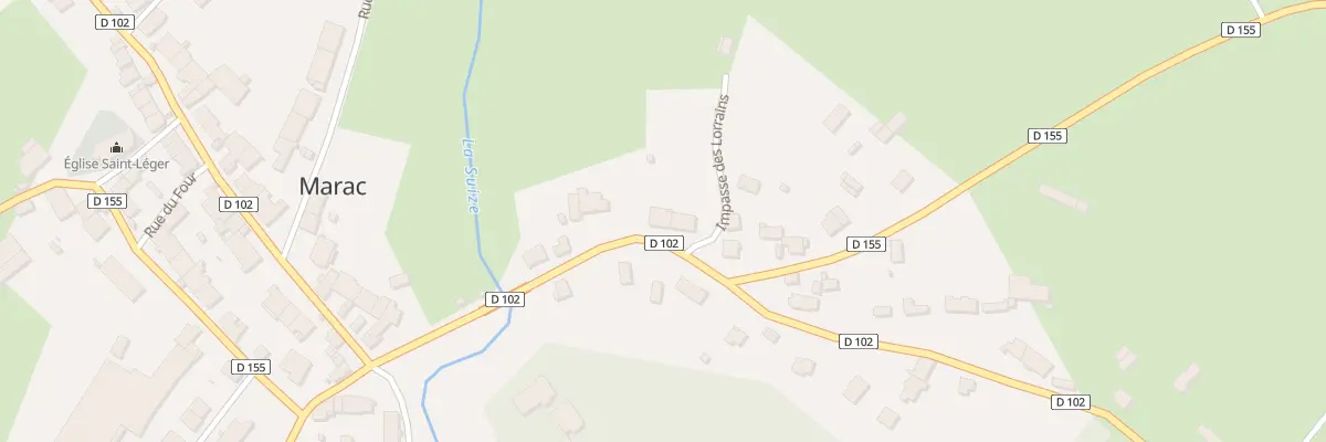 Plan du 7 Rue des Charmes à Marac