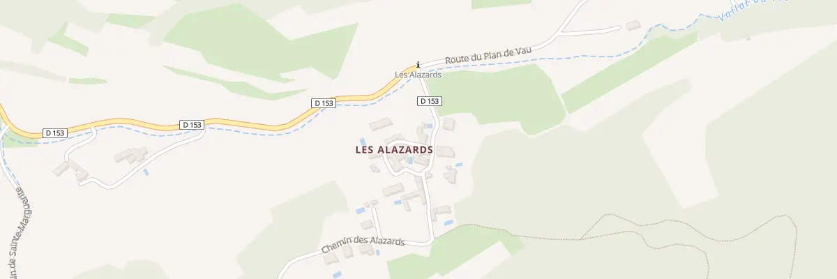 Plan du 5267 Les Alazards à Beaumont-du-Ventoux