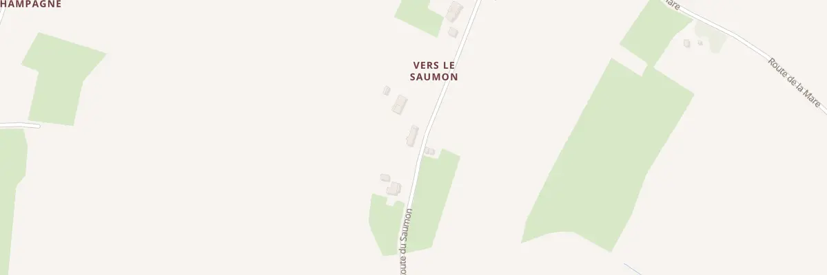 Plan du 10 Rte du Saumon à Dampierre-en-Bresse