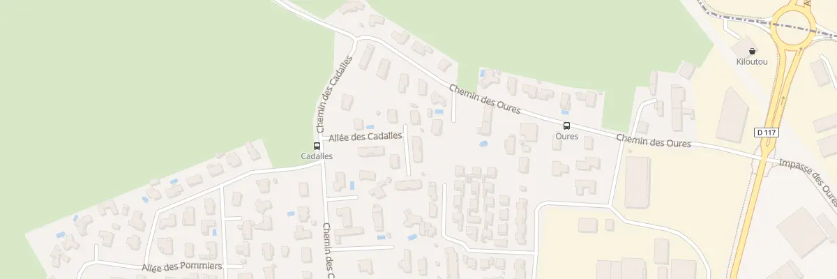 Plan du 83 Che des Cadalles à Saint-Denis-lès-Bourg