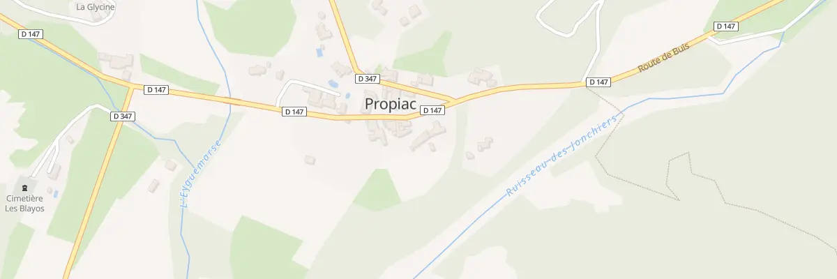Plan du 5029 Le Plan à Propiac