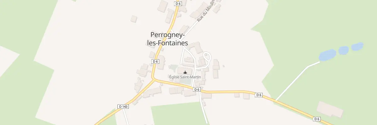 Plan du 1 Rue de Verdun à Perrogney-les-Fontaines