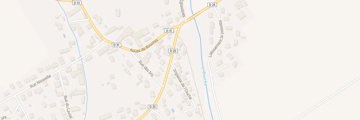 Plan du 30 Rte de Genlis à Varanges