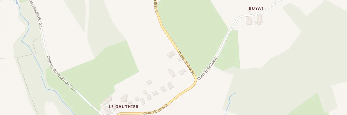 Plan du 475 Rte du Brevet à Rignieux-le-Franc