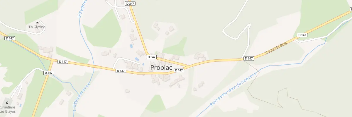 Plan du 5017 Le Village à Propiac