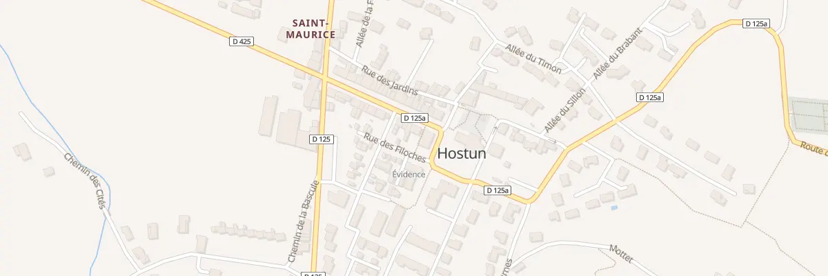 Plan du 24 Av des Marronniers à Hostun