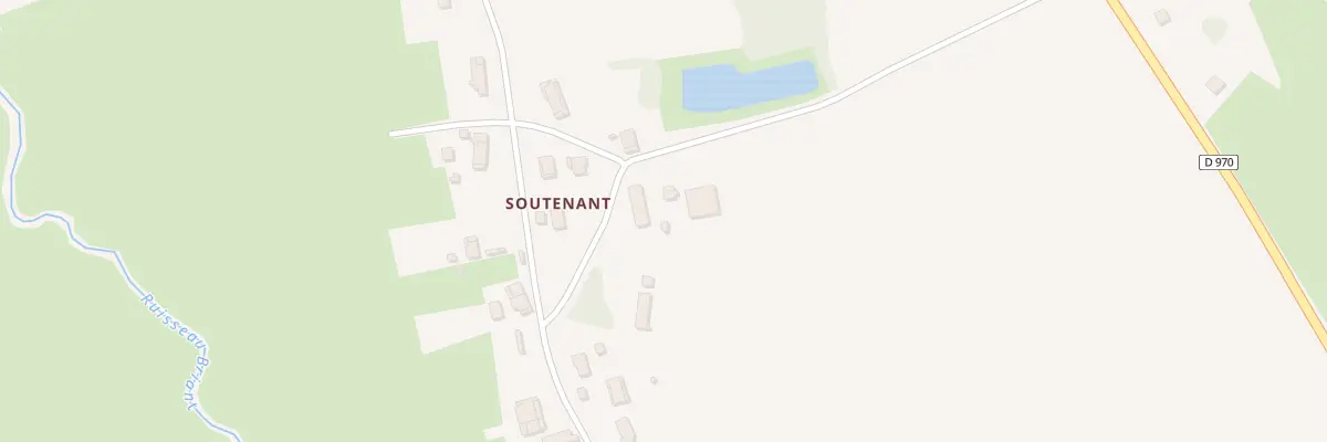 Plan du 19 Ham de Soutenant à Mervans