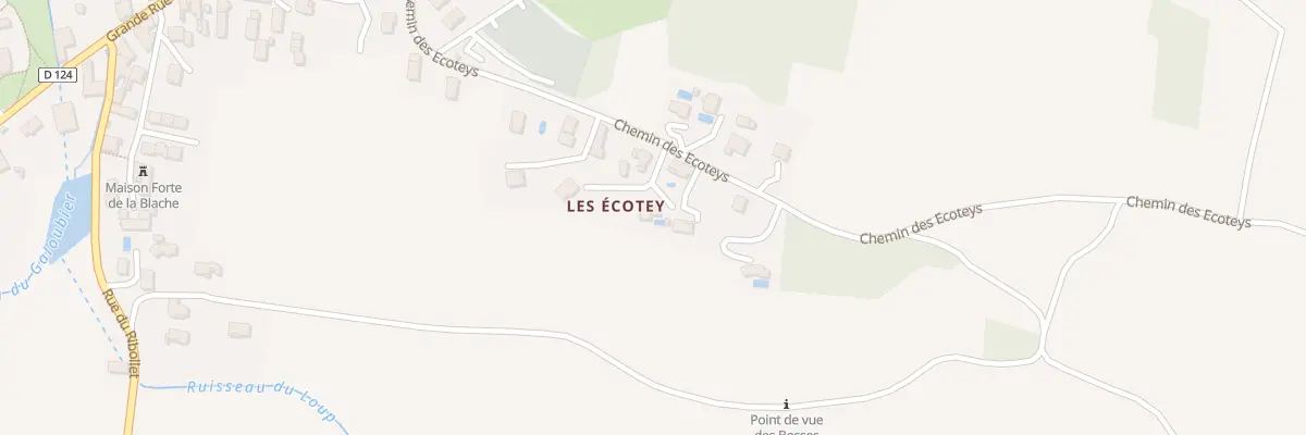 Plan du 21 Chem des Ecoteys à Four
