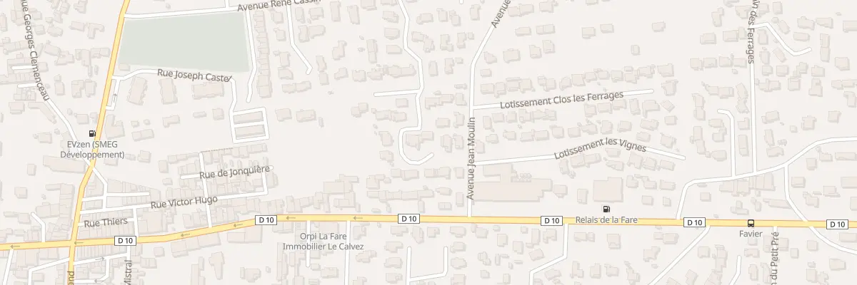 Plan du 26 Lot le Haut Village à La Fare-les-Oliviers