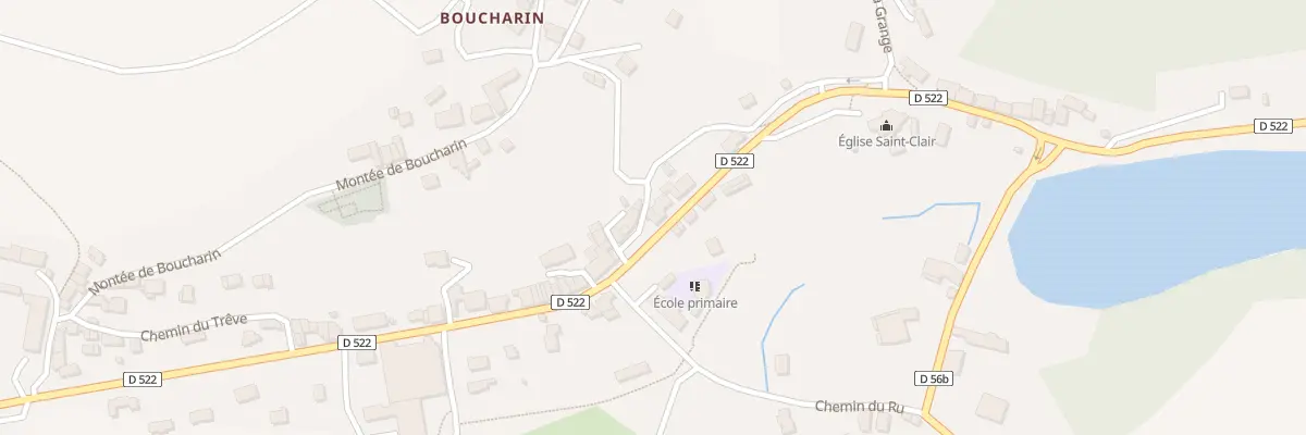 Plan du 358 Rte des Gantières à Meyrieu-les-Étangs