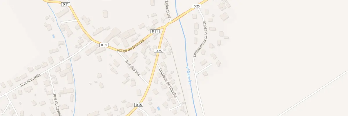 Plan du 34 Rte de Genlis à Varanges