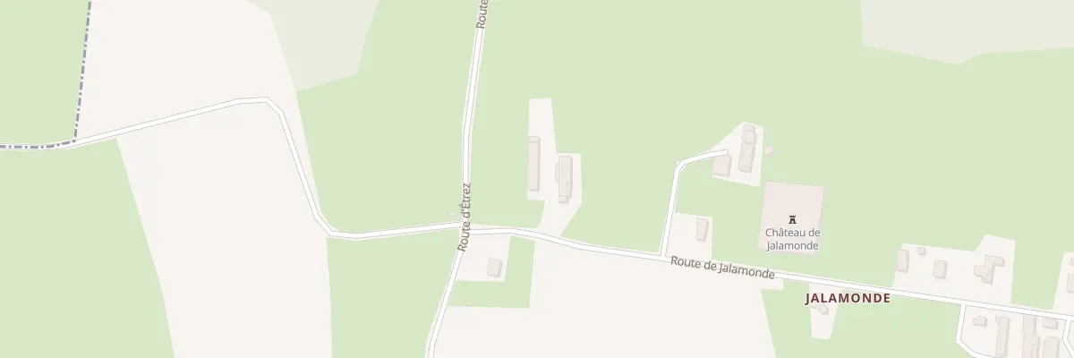 Plan du 71 Rte de Jalamonde à Attignat