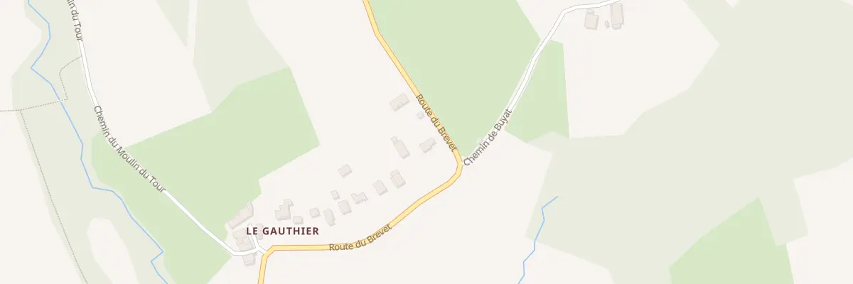 Plan du 435 Rte du Brevet à Rignieux-le-Franc