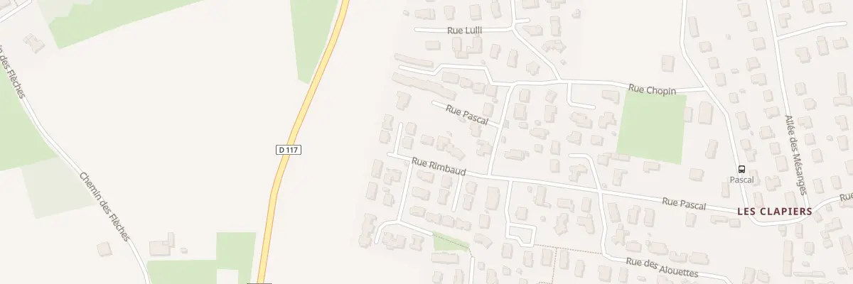 Plan du 74 Rue Rimbaud à Saint-Denis-lès-Bourg