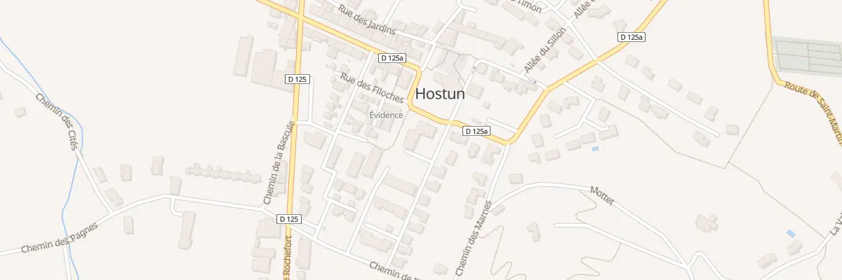 Plan du 2 Rue du Puits à Hostun