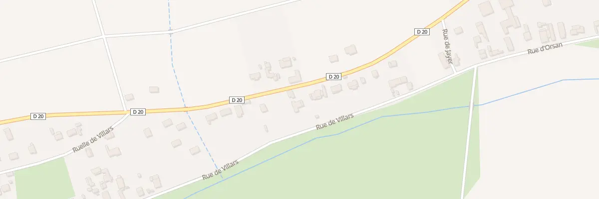 Plan du 55 Gr Grand Chemin de Charrey à Esbarres