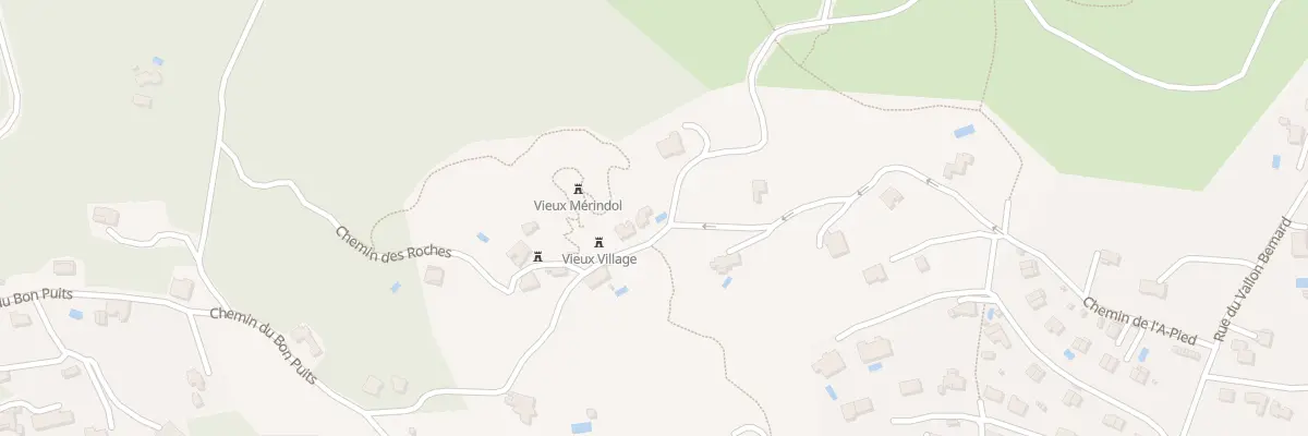 Plan du 5751 Che du Vieux Mérindol à Mérindol