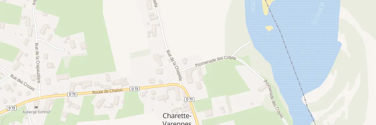 Plan du 2 Rue de la Chapelle à Charette-Varennes