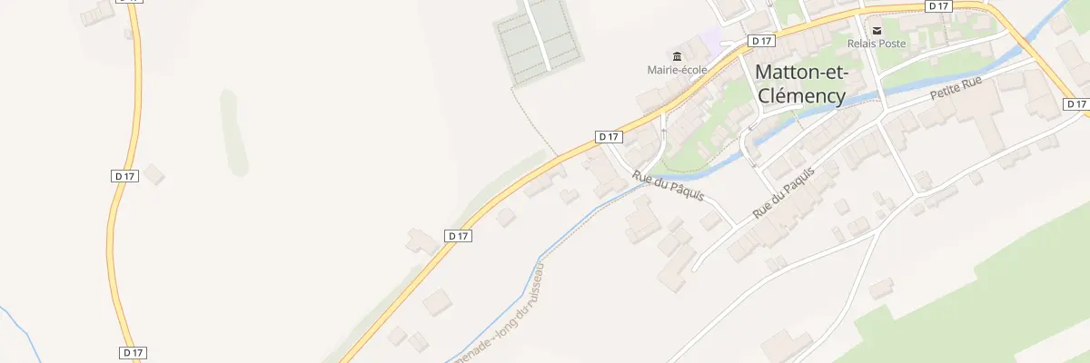 Plan du 23 Rue de Carignan à Matton-et-Clémency