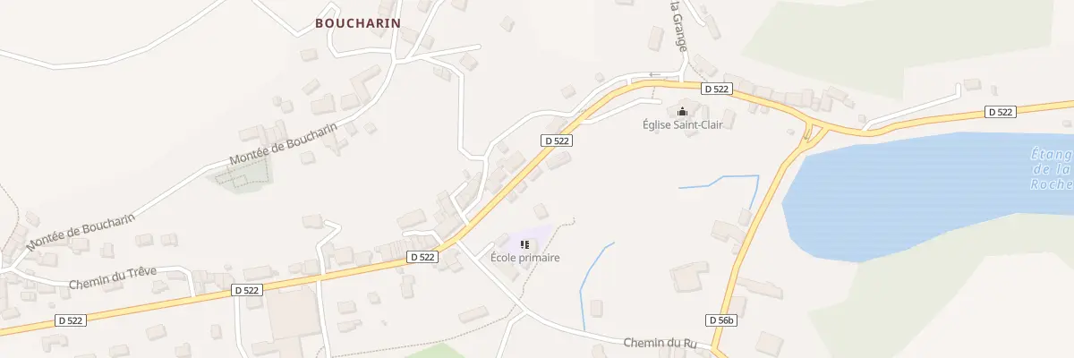 Plan du 323 Rte des Gantières à Meyrieu-les-Étangs
