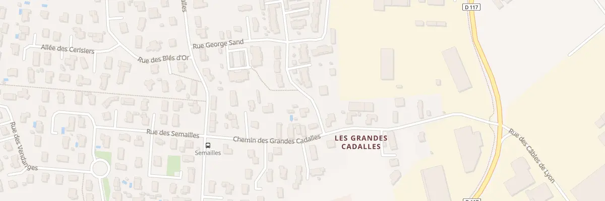 Plan du 20 Rue Charles Baudelaire à Saint-Denis-lès-Bourg