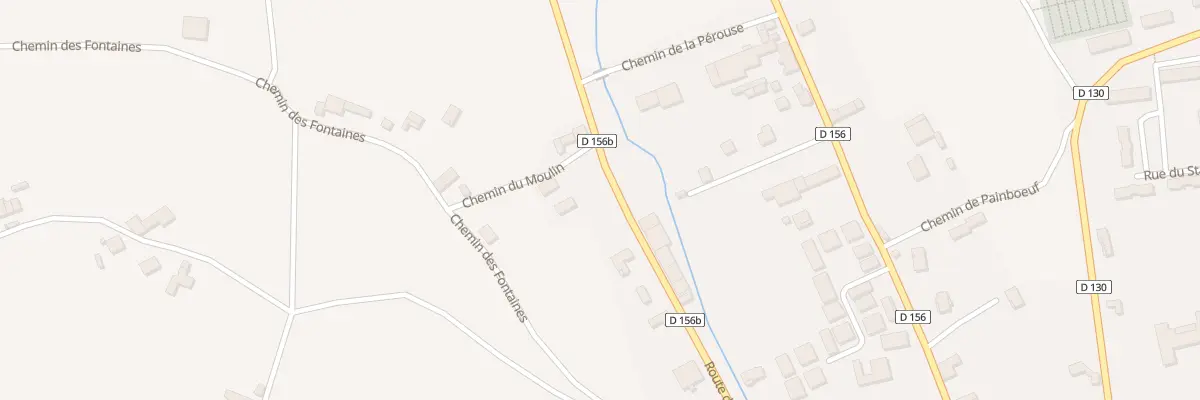 Plan du 347 Rte de Thodure à Viriville