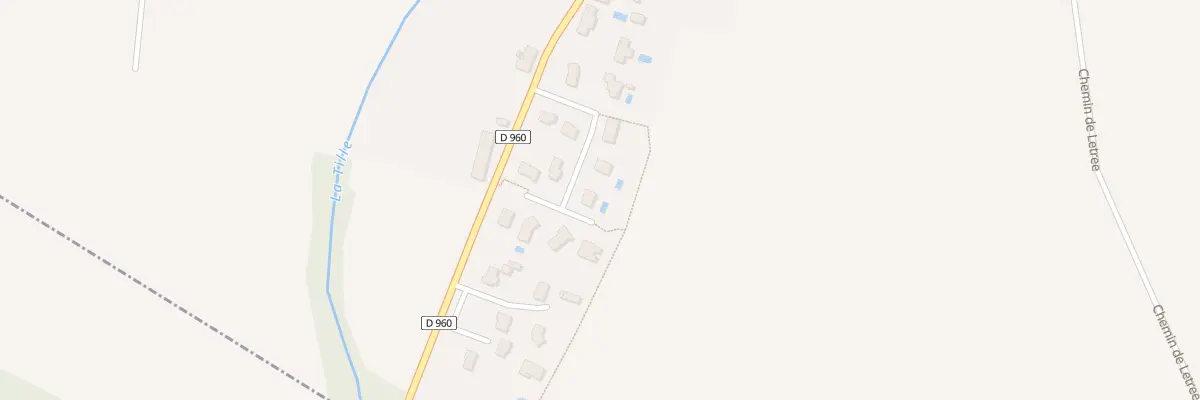 Plan du 9 Imp Pierre Miquelet à Beire-le-Châtel
